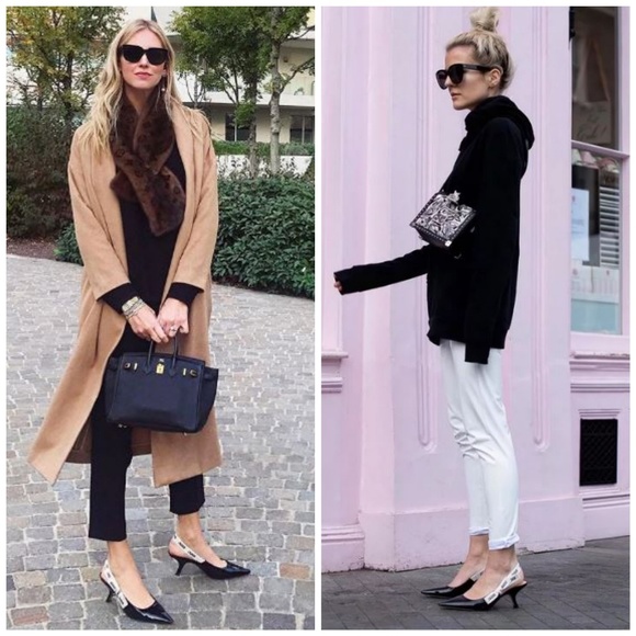 🚩SOLD🚩Dior🎀J'ADIOR Slingback Ribbon Pumps - Picture 3 of 8